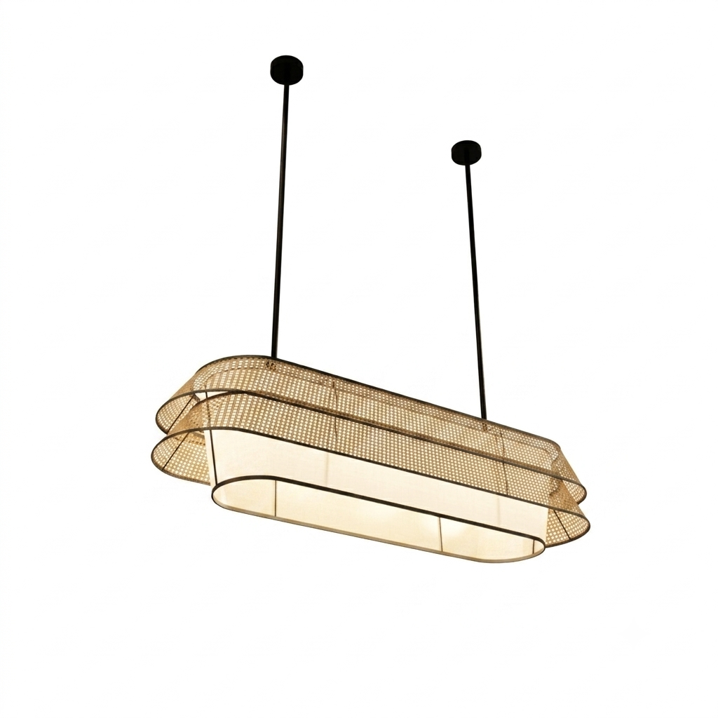 Cane Boat lampshade (PVC)