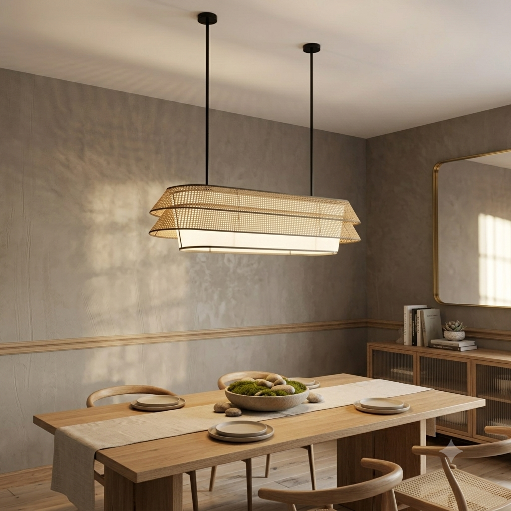 Cane Boat lampshade (PVC)